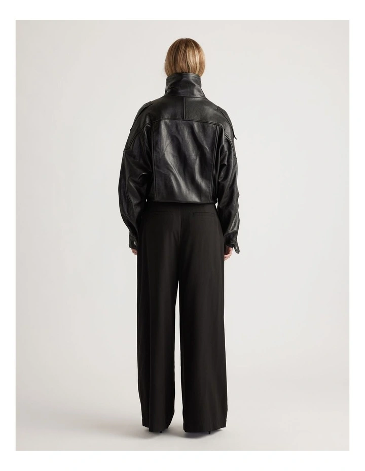 Elena Palazzo Pant in Black image 2
