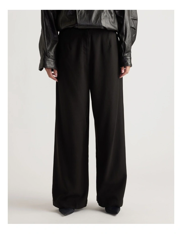 Elena Palazzo Pant in Black image 3