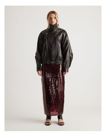 Plum Sequin colour