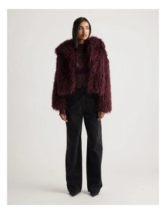 Sophia Faux Fur Jacket
