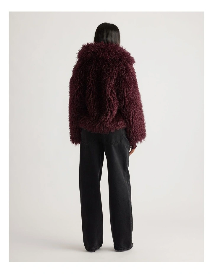 Sophia Faux Fur Jacket image 2