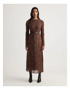 Chelsea Georgette Maxi Dress in Assorted