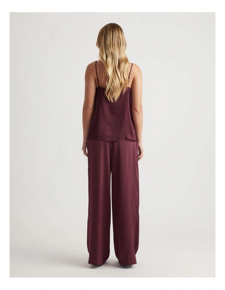 Bella Lace Cami in Plum image 2