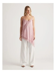 Karla Lace Tunic in Pink