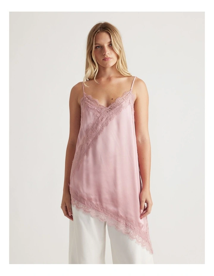 Karla Lace Tunic in Pink image 3