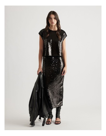 Black Sequin colour