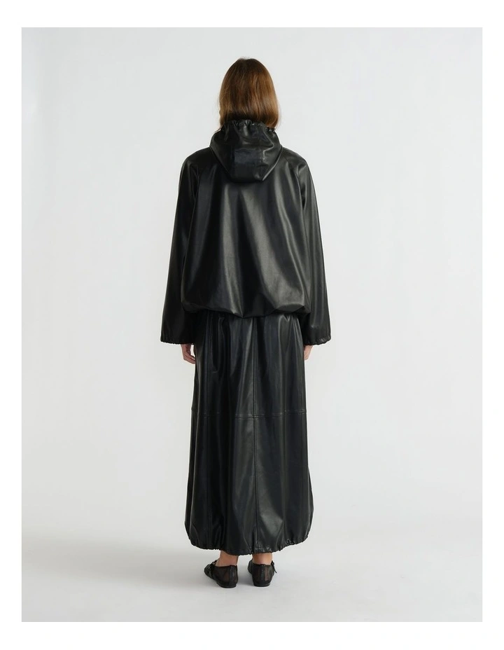 D-Luxe Faux Leather Bomber image 2