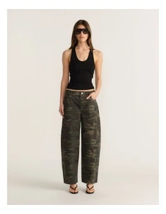 D-Luxe Camo Horseshoe Pant