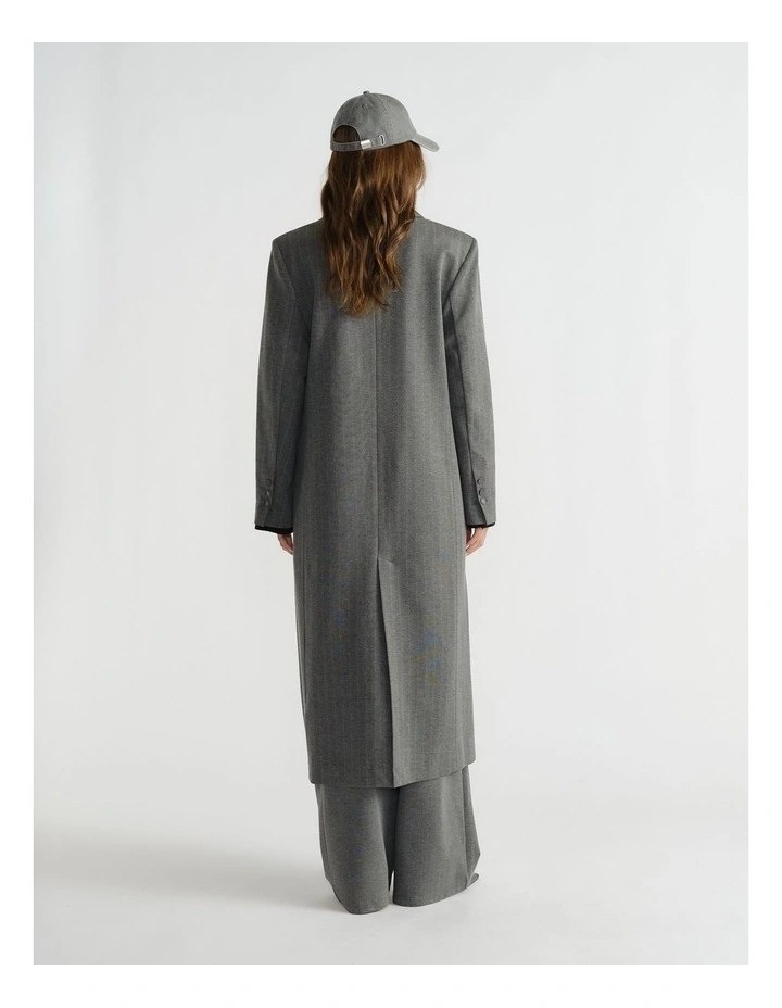 D-Luxe Pinstripe Blazer Coat image 2