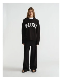 D-Luxe Logo Knit Jumper