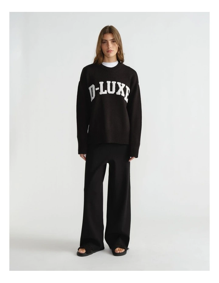 D-Luxe Logo Knit Jumper image 1