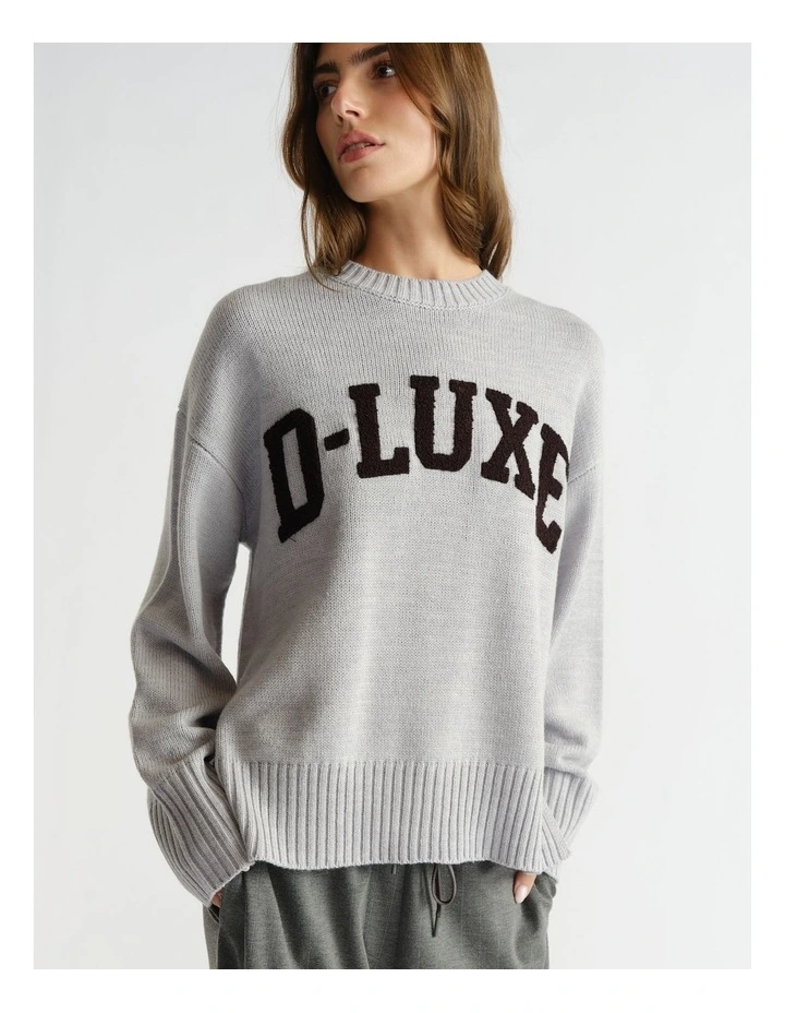 D-Luxe Logo Knit Jumper image 3