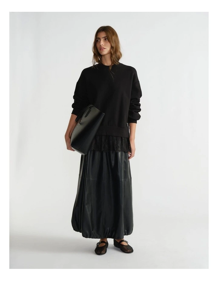 D-Luxe Lace Sweatshirt image 1