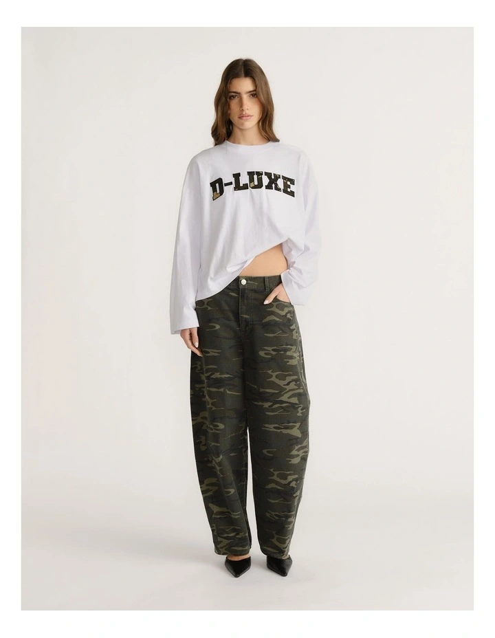 D-Luxe Camo Longsleeve Tee image 1