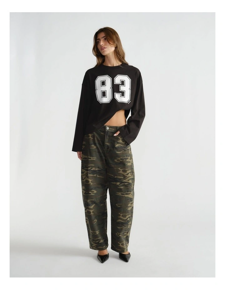 D-Luxe Number Long Sleeve Tee image 1
