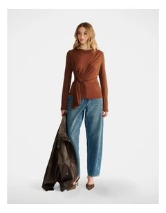 Jasmine Tie Detail Top