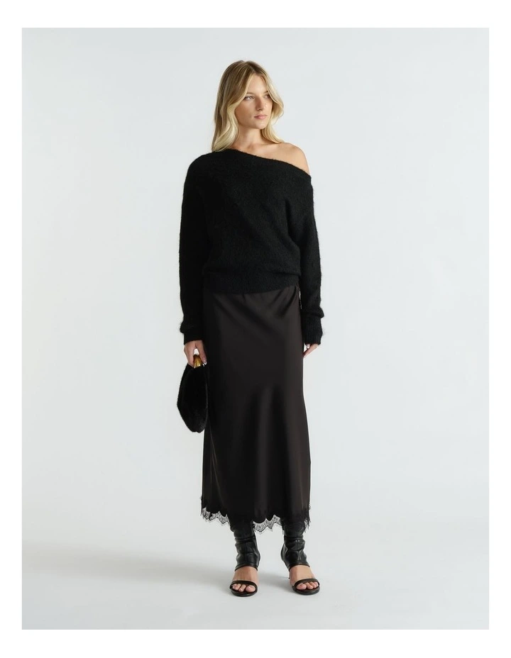 Abigail Tipped Shoulder Knit image 1