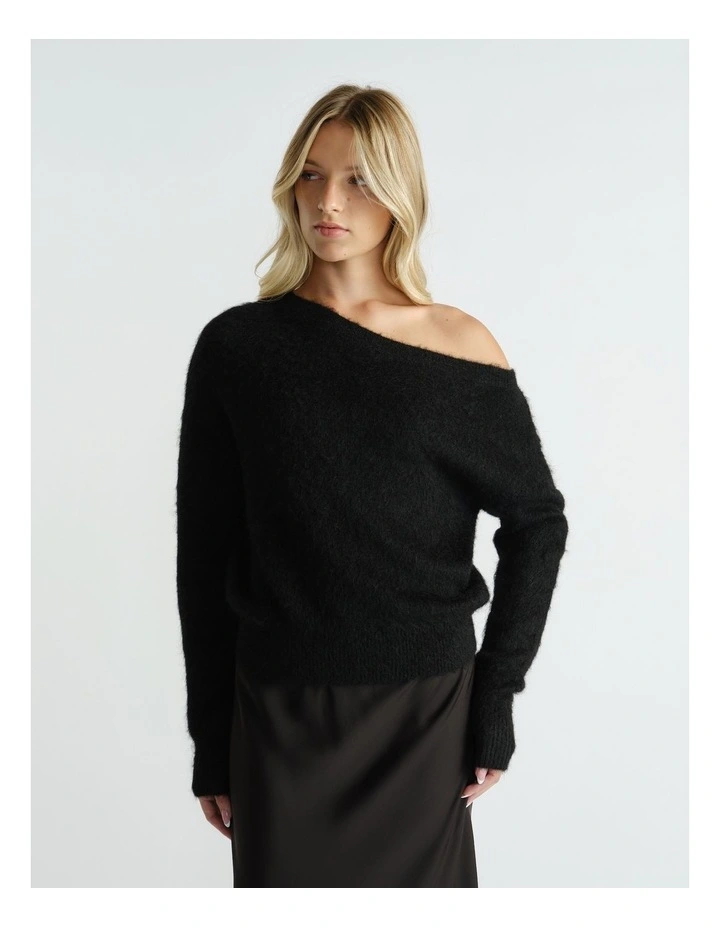 Abigail Tipped Shoulder Knit image 3