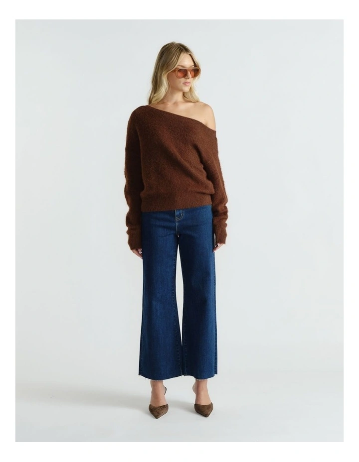 Abigail Tipped Shoulder Knit image 1