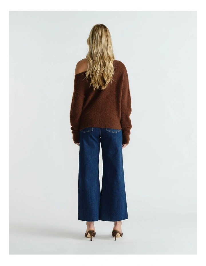 Abigail Tipped Shoulder Knit image 2