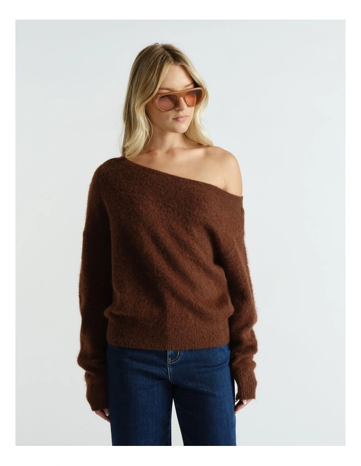 Abigail Tipped Shoulder Knit image 3