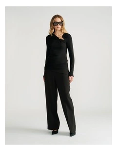 Tiana Metal Detail Top