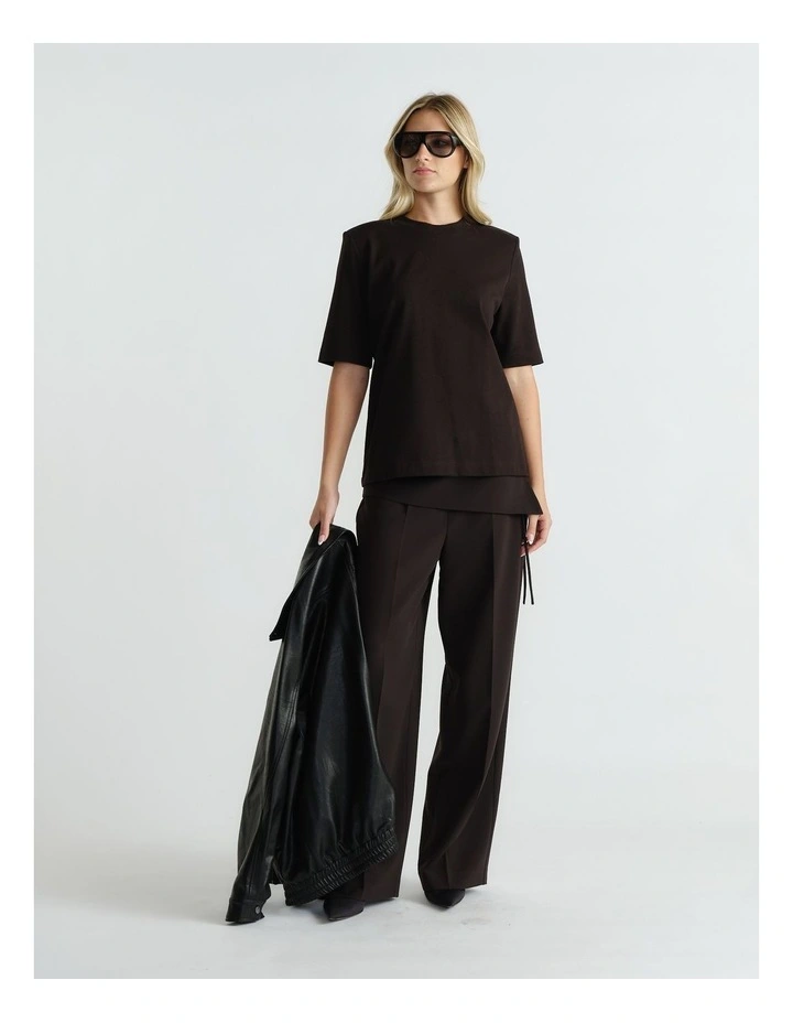 Phoebe Shoulder Pad Tee image 1