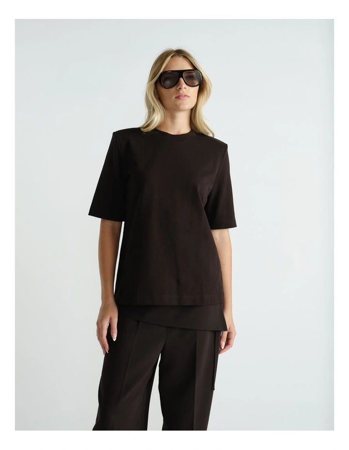Phoebe Shoulder Pad Tee image 3