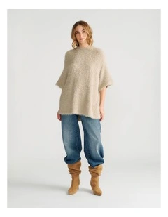 Daisy Oversized Knit Tee