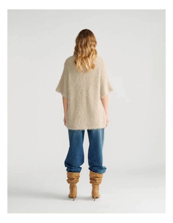 Daisy Oversized Knit Tee image 2