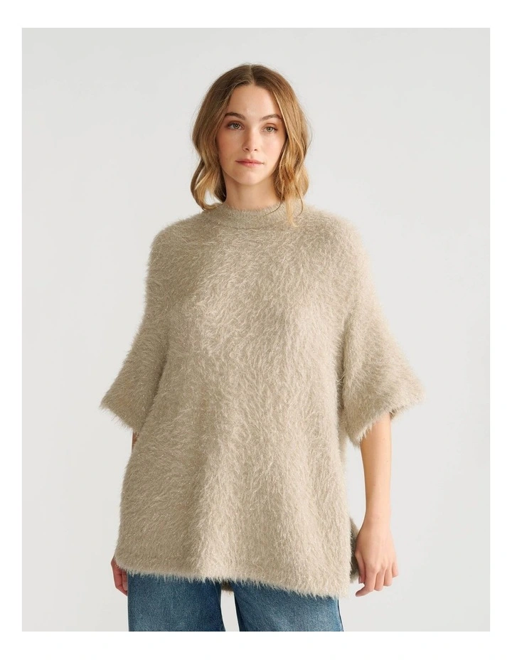 Daisy Oversized Knit Tee image 3