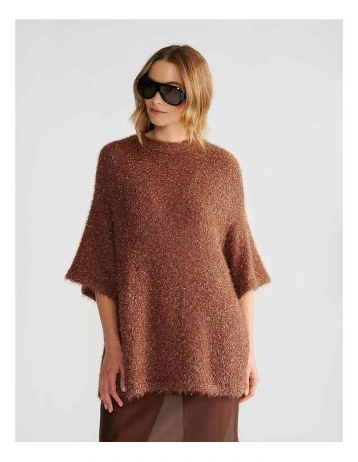 Daisy Oversized Knit Tee image 3