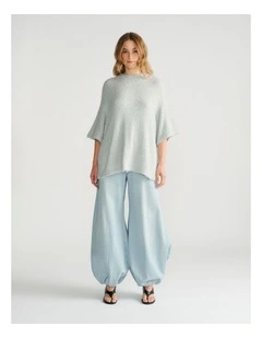 Daisy Oversized Knit Tee