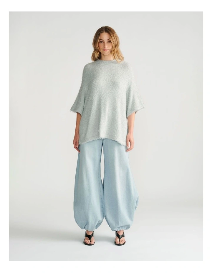 Daisy Oversized Knit Tee image 1
