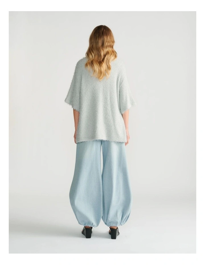 Daisy Oversized Knit Tee image 2