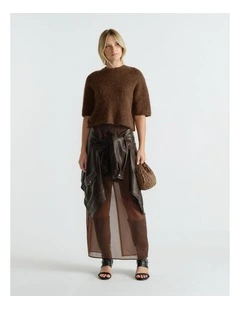 Lola Fluffy Knit Tee