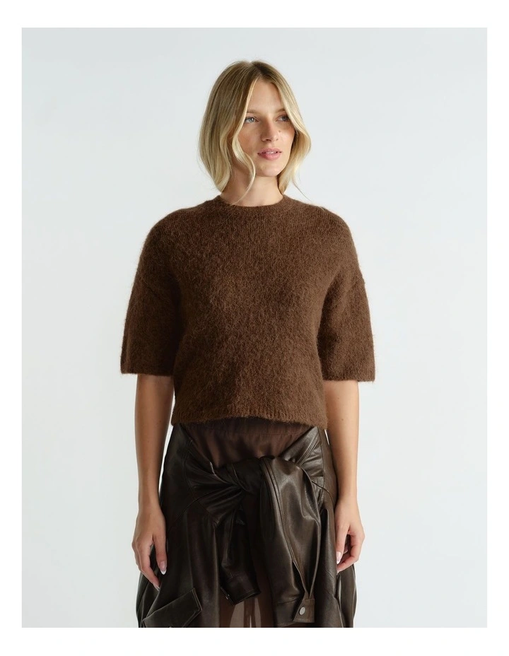 Lola Fluffy Knit Tee image 3