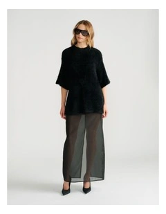 Daisy Oversized Knit Tee