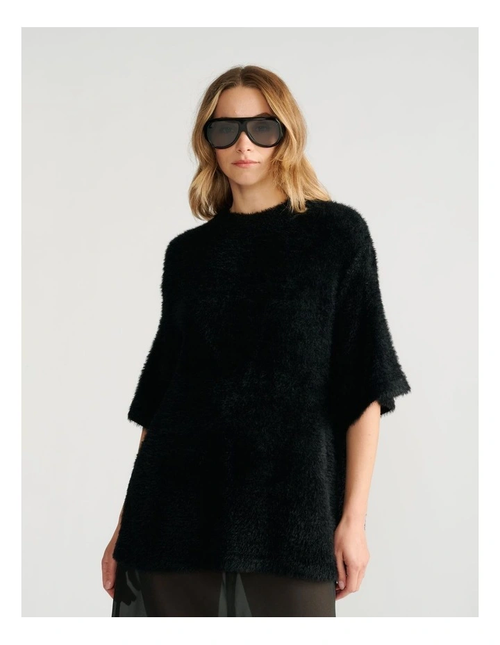 Daisy Oversized Knit Tee image 3