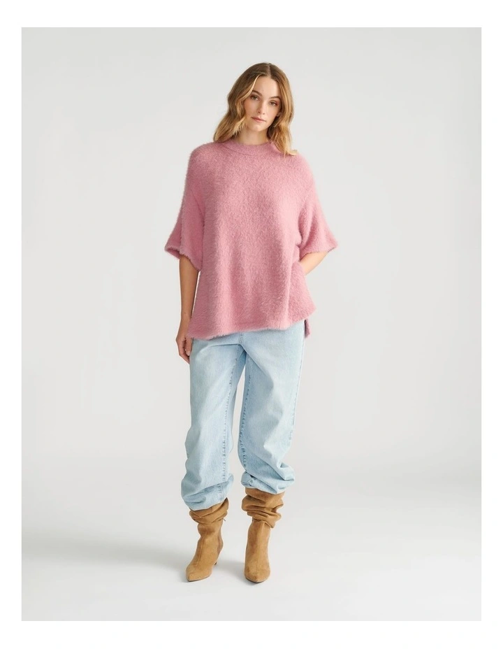 Daisy Oversized Knit Tee image 1