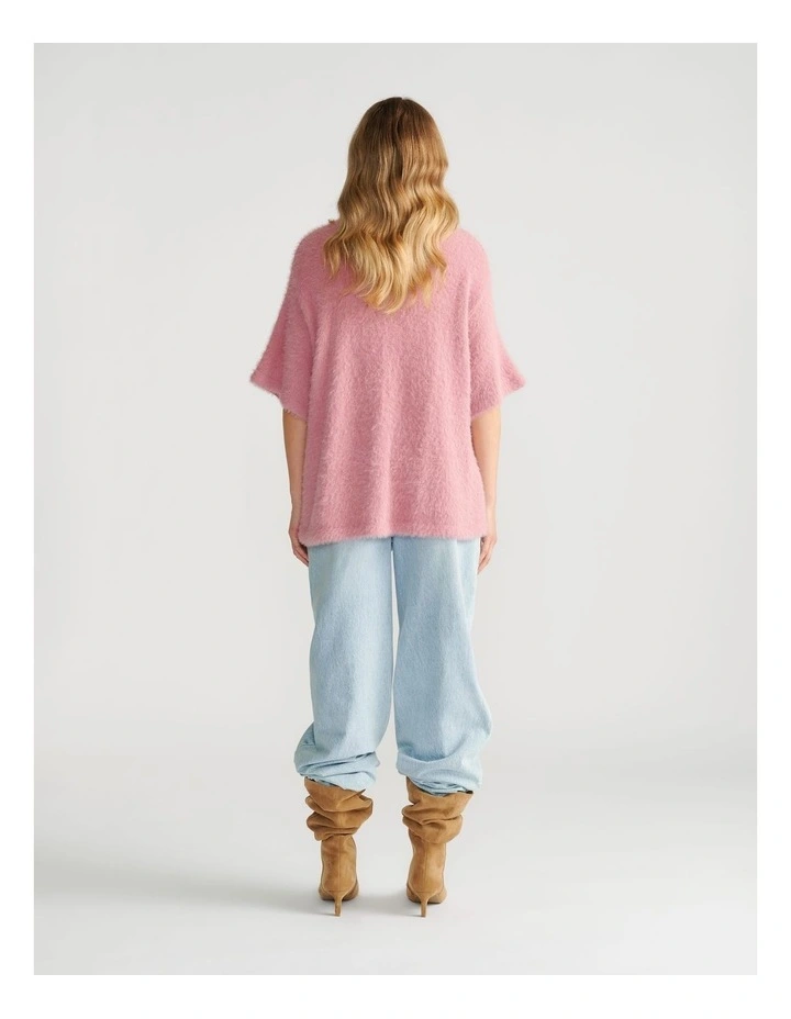 Daisy Oversized Knit Tee image 2