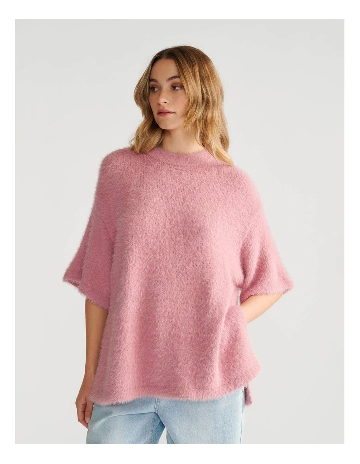 Daisy Oversized Knit Tee image 3