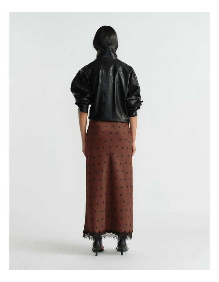Penny Lace Trim Maxi Skirt image 2