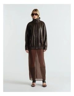 Tyra Organza Maxi Skirt