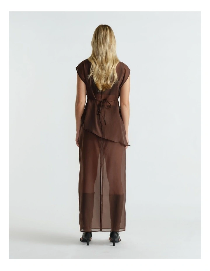 Tyra Organza Maxi Skirt image 2