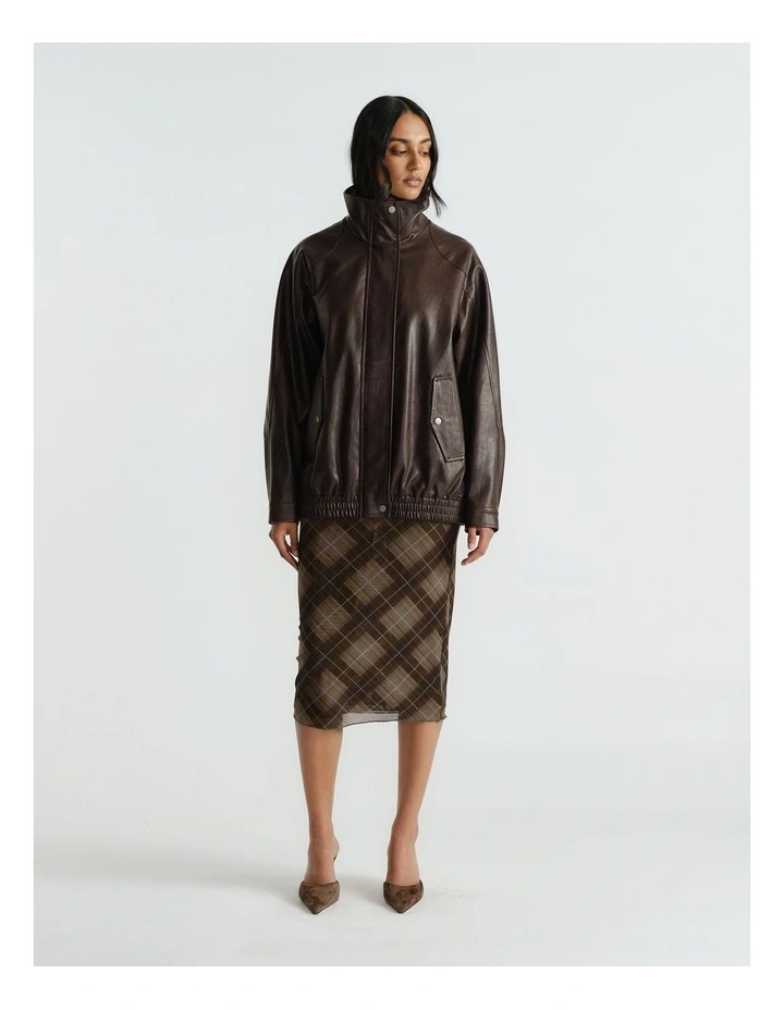 Melissa Knee Length Mesh Skirt image 1