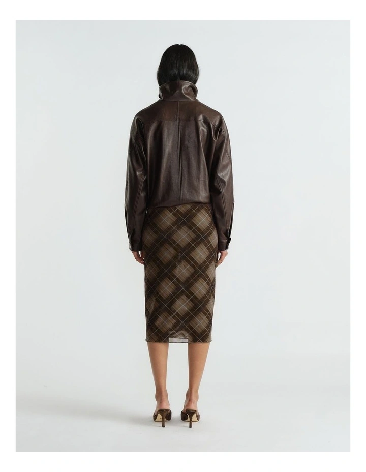 Melissa Knee Length Mesh Skirt image 2