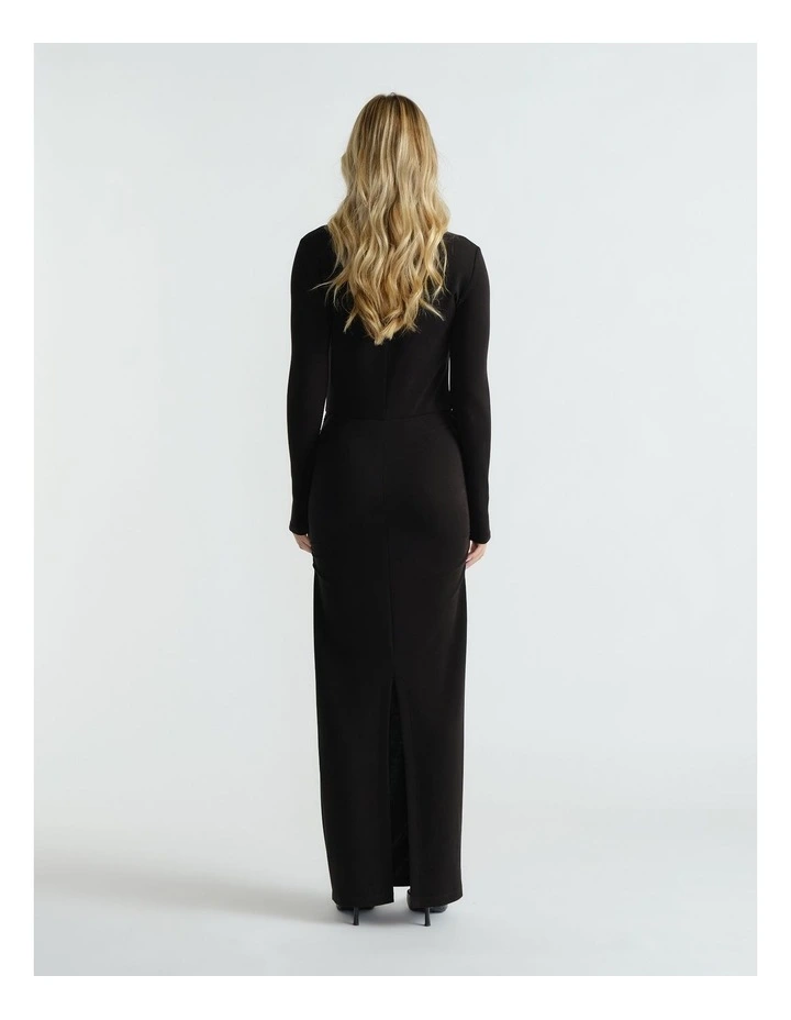 Monica Long Sleeve Midi Dress image 2