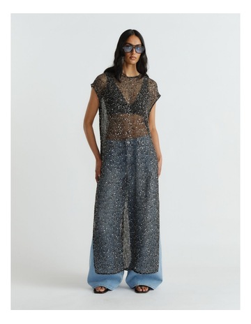 Black Sequin colour