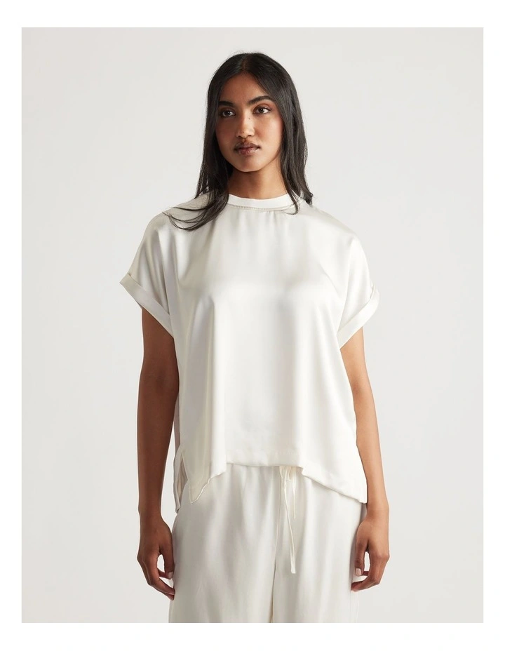AnnMaree Satin Tee image 3